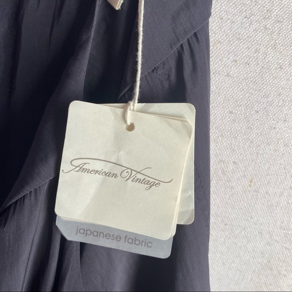 NWT AMERICAN VINTAGE WOMAN'S JACKET DARK GRAY S - Picture 2 of 6